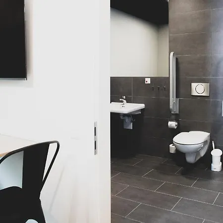 Schlafwerk Stuttgart-nord -self-check In - Keine Rezeption-lowbudget-cashless 3* Korntal-Münchingen