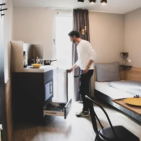 Apartahotel Schlafwerk Stuttgart-nord Volldigitales Hotel-self-check In - Keine Rezeption-lowbudget-cashless Korntal-Münchingen